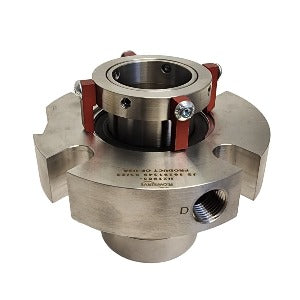 Flowserve H21983 Mechanical Seal, Durametallic X-100, complete, EEKBK59191I, JS 10291349, 10300154, single cartridge mounted welded metal bellows seal, special order item, installation manual catalog datasheet