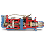 TDI 45MA-26157-003 Turbo starter motor, LH, 8 nozzles, SAE 3, 3.5M, 14T, 167 Hz,&nbsp;Lock-Out Block, without solenoid, special order item, catalog datasheet