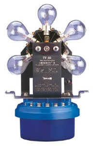 Tideland Signal TF-3B Flasher/Lampchanger 751.1047-00 (018831), Micropower Ominibus II, 6-place lampholder, 256 preset flashing codes, Morse Code U every 15 sec @ 0.65 On and 025 sec Off, 9-36 VDC, 70W output, for ML-300 marine lantern, bulbs not included, sinalizador, المتعري, επιδεικνύων πνεύμα, catalog datasheet