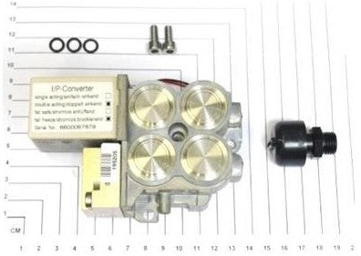 7958513 I/P Module, ABB, Exia, Double Acting, Freeze for TZIDC-110/120 Electro-Pneumatic Positioner, Fail Freeze, with O-Rings and Screws, وحدة, модуль