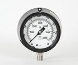 150491X Gauge Combination, Ametek, 1-11 Kg/SQCM, 0-160 PSI, 5” dial, 1/2” NPT, GG-G-66B, QPL-5678-15, مقياس الضغط, tekanan tolok, replaces model 150245X