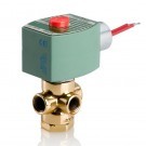 HT8320G184MS Solenoid Valve, Asco, 1/4"Pipe, 3/32" Orifice, 11.6W, 120 VDC, 3-Way, FPT, 115 psi, BRS, صمام الملف اللولبي, injap, соленоидный клапан