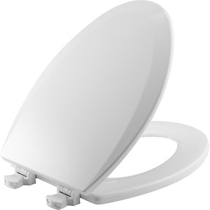 Bemis 1500 EC Toilet Seat, White enameled wood with plastic hinges for marine, commercial and residential use, غطاء مقعد المرحاض, perlindungan tempat duduk tandas, assento sanitário com tampa, чехол для унитаза, catalogo datasheet