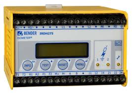 Bender IRDH275-435 Isometer, Digital Ground Fault Detector for ungrounded systems, 3(N)AC0-793V/DC0-650V, B91065100, HS Code 902830, خطأ الأرض, kesalahan tanah, catalogo data sheet