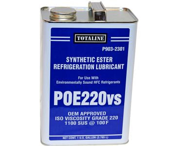 Carrier P903-2301 Oil, POE220vs Synthetic Polyol Ester Screw Compressor Refrigeration Lubricant, 1 Gallon, supersedes P903-1201, TT-POE220-GAL, NSN 9150-01-554-1222, زيت التشحيم, free shipping when ordered in multiples of 4 pieces, Harmonized Tariff Schedule HS Code 27101980, catalogo data sheet