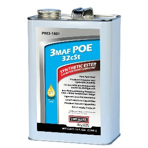 Carrier P903-1601 3MAF POE Synthetic Poliol Ester Oil, refrigeration lubricant 3mA, grade 32, 1 gallon container,  زيت ضاغط, oleo aceite para compressor, компрессорное масло, minyak pemampat, datasheet MSDS