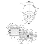 Caterpillar 7W-0016 Air Starting Motor, SAE 3 Mount Flange, compatible with Engine Generator Set 3616, 3608, 3612, 3606 and Industrial G3612, G3616, بداية الهواء, udara, motor de partida, воздушный стартер