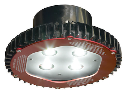 Cooper Crouse-Hinds NV2LCA2 Vaporgard LED Luminaire, 3/4”, pendant mount, cool white, Hazardous Area, الإنارة, الإنارة