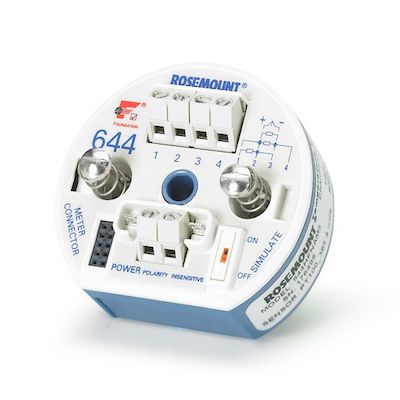 644HAE2J8 Position Transmitter, Emerson Rosemount, 0-100°, 4 to 20 mA, مرسل, pemancar, передатчик