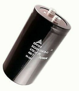 Epcos Siemens B43456-S9508-M11 Electrolytic Capacitor, 5000 μF, fits most Atlas Copco and Miller compressors, مكثف كهربائيا. электролитический конденсатор