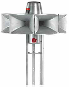 Federal Signal Eclipse8, Outdoor Warning Siren, 115 db, 480V, 3ph, 60Hz, 3470 rpm, 7.5HP, 5000032084, صفارة إنذار, сирена, replaces old model STH10A-480P + RC5WA-480