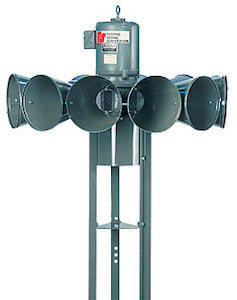 Federal Signal STH10A-480P + RC5WA-480 Outdoor Warning Siren, 115 db, 480V, 3ph, 60Hz, 3470 rpm, 7.5HP, 5000032084, صفارة إنذار, сирена, obsolete, contact us for price and lead time for current replacement ECLIPSE8