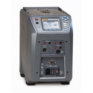 9142DW-P-156 Low-Temperature Dry-Well Field Calibrator with 9142-INSA, 115V, Fluke, 290x185x295 mm, 110V, -20 to 125ºC, resolution 0,01ºC, 12L Capacity, Banho termostático de laboratório, quadrangular, تدريج, калибратор