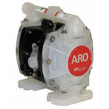 Ingersoll Rand PD01P-HPS-PTT 1/4" ARO Polypropylene Air Double Diaphragm Pump, pneumatic actuation, flow at working point 3,4m³/h (56,1L/min) for use with  Demulsifier, 5.3 GPM, 225F, مضخة الحجاب الحاجز, bomba não metálica, мембранный насос