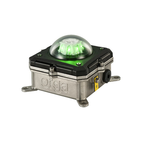 Orga L85EX-G-AC Explosion Proof LED Helideck Perimeter Light, replaces L75EX-G-AC, 019107, Lantern, Stainless Steel, 110-254V, 11W, 3 miles, IIC Group, EEXE II, weight 3.6 kg, dimensions 161x161x111 mm, HS Code 85319000, ضوء, cahaya, φως, luminária para heliponto de uso naval e offhore, 周边灯, lead time 4-6 weeks + transit, datasheet