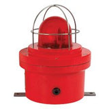 MEDC TH12BA240GYDNN Rotating Beacon, , IP66 and IP67, ATEX Certified, Ex II 2 G, Ex d IIB T3/T4 Gb, 60 rpm, 240 VAC, Green Lens, Lens guard, Direct Mounting Without Backstrap, Body Color Black, منارة الدورية, вращающийся маяк, berputar suar