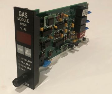 NT420 Digital Gas Module, available with the following options 800-1457-1454 LFL, 800-1457-1490 Oxygen, 800-1457-1489 PPM, Oxygen Percentage, WFCP8002I1RAFM2G, 8/100MR-479 SP, Turbine Spares, Wilson Fire, وحدة, модуль