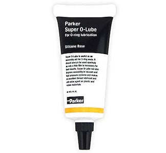 Parker SLUBE-884-2-TFD Super O-Lube, for lubricating o-rings on fittings and adapters in hydraulic fluid and gas handling connections, high-viscosity Silicone based, 2 fl. Oz., المزلق, pelincir, lubrificante para anel de vedação, смазочный