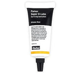 Parker SLUBE-884-2-TFD Super O-Lube, for lubricating o-rings on fittings and adapters in hydraulic fluid and gas handling connections, high-viscosity Silicone based, 2 fl. Oz., المزلق, pelincir, lubrificante para anel de vedação, смазочный