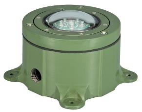 Point Lighting PRL-97004-2C-G-LSM-CF Helideck Perimeter Light, Surface mounted perimeter light, LED 220-240V, 148mm height, CAP 437, UL 1598A vessels, includes marine treatment, ground lug in base & cable gland, ضوء محيط, cahaya, периметр света, परिधि प्रकाश, datasheet