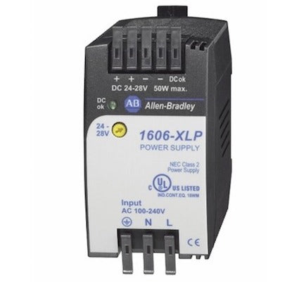 Rockwell Allen-Bradley 1606-XLP50E Compact Power Supply, 50W, 24-28VDC, 1 Phase, مزود الطاقة, bekalan kuasa, fonte de alimentação, источник питания