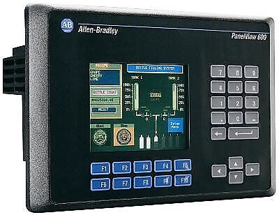 2711-K6C5L1 PanelView 600 Color, Keypad, RS-232, DH-485, Rockwell, Allen-Bradley, Proview 6000 Series, HMI, Interface Homem Maquina, شاشة تعمل باللمس, paparan skrin sentuh, сенсорный экран