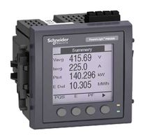 Schneider METSEPM5560 Power Meter, 20 to 828VAC, Backlit LCD, 128x128 resolution, مقياس الطاقة, medidor de energia, Сил-о-Метр 