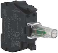 ZBV-G6 Lamp Module Block, Blue for Panel Signal, Schneider, وحدة, модуль