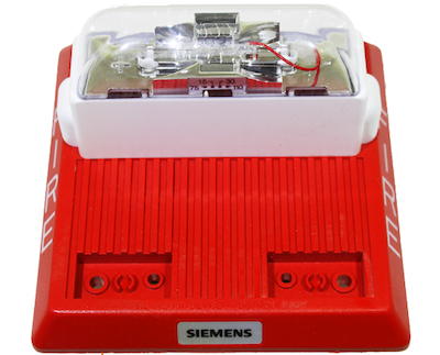 Siemens 500-636070 Strobe/Horn, Strobe 20-31VDC 1-3 flashes per sec, multi candela 15/75, red, ضوء إحترافي, стробоскопический свет