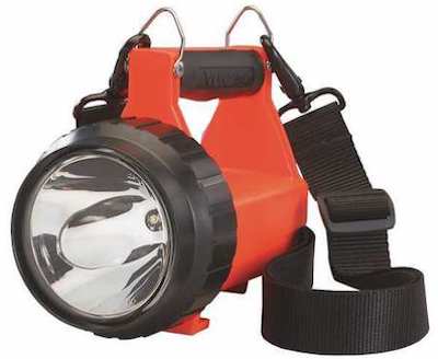 Streamlight 44450 Fire Vulcan, Rechargeable Firefighting Rechargeable LED Lantern, IEC Tuype A, 120V/100V, AC/12V DC, Orange,, فانوس, фонарь, tanglung