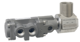 Versa CSG3321316LAL14XXDO24 Solenoid Valve, normally closed, 1/4", 5/8" orifice, 24V, 0.85W, 3-way, body material brass, direct lift, NBR seals, SOL-2005, application lube oil pump SOL-2005, special order item, صمام الملف اللولبي, соленоидный клапан, والو, électrovanne