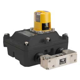 Westlock Valve Position Monitor 777-A-3B-BY-S-2M06-08T-1XSO5320-0-00-000,  Aluminum body AISI 316, 1/4" NPT connection diameter, IP 66W, NBR IEC 60529, INMETRO Certification, مناور الصمام, penunjuk injap, posicionado de válvula, позиционер клапана, data sheet / catalog, obsolete replaced by 777-NBY3A2M0600X5320M0000