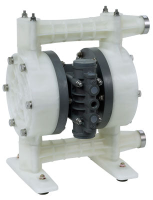 Yamada NDP-20-BSE Air Powered Double Diaphragm Pump, AODD, available in aluminum, 316 stainless steel and polypropylene, weight 16 lbs, 7 kg, مضخة الحجاب الحاجز, диафрагменный насос