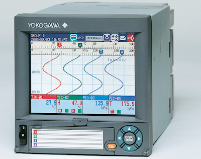 Yokogawa DX1004-3-4-2/R1/AS1 Chart Recorder, Daqstation, registrador grafico, 110/220V, 60Hz, الرسم البياني مسجل, самописец