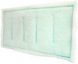 AmerSeal 55 Ring and Link Panel Air Filter, MERV 6 Synthetic, Polyester, Self-Sealing, AAF, available with anti-microbial, 1-ply, 9-gauge galvanized wire frame