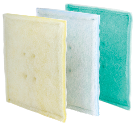 AmerSeal Ring and Link Panel Air Filter, Self-Sealing, MERV 8, AAF, available in with anti-microbial, 2, 3 and 4-ply models