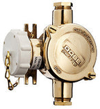 Karl Dose Baffin 115/2/R HNA Socket 250V-DIN, 3121505, IP56, Brass Casing, Plastic Screw Cap, 2P+PE, DIN 89262, 7200349, 3200037, مأخذ كهربائي, tomada fêmea, catalog datasheet