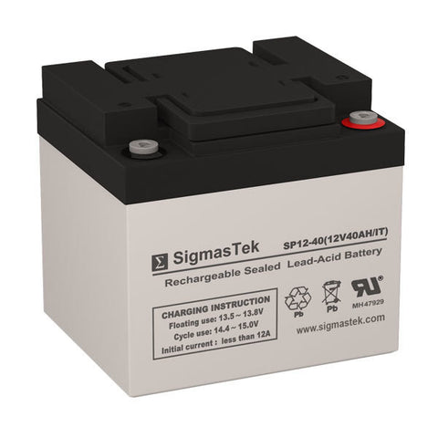 SigmasTek SP12-40 Battery, 12V, 40Ah, البطارية