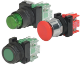PBO-FCBK-NO Operator Push Button, C3 Controls, non illuminated, with polyester clamp ring, اضغط الزر, tekan butang, புஷ் பொத்தானை அழுத்தவும்