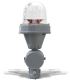 SEGS23P2KEXIIC Clampco Obstruction Light, Red, 35W, IP66, EEXD IIC T3, 110-230 VAC, luminária, عرقلة الضوء, cahaya halangan, அடைப்பு ஒளி