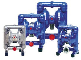 DL40-CA-NNN Depa Pump complete, 1-1/2″ BSP, 3/8", 200 LPM, 6 mm, AODD, Cast Iron, Buna-N, مضخة الألومنيوم