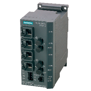Siemens 6GK5204-2BB10-2AA3 Ethernet Switch Scalance, 1CSA8513-79, 4x RJ45 Port Din Rail, 2x optical connection, Wall Mount, 4TP, 10/100Mbit/s, تبديل اثرنت, suis ethernet, коммутатор Ethernet