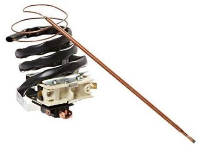275-3217-00 Thermostat, 25A, 125/250V, 60HZ, 5/8", Shaft, D shape, capillary length 43", Eaton, منظم الحراره, θερμοστάτης
