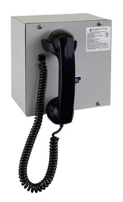 Gai-Tronics 701-304ICS AC-Powered Page/Party Handset/Speaker Amplifier with Auxiliary Jack, telefone amplificador, 120VAC, 50-60Hz, ABS, HS code 851718, سماعة الهاتف, தொலைபேசி, телефонная трубка