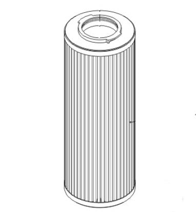 N5DM002 Oil Filter Element, 2μm polyester, Hydac, NBR, عنصر التصفية, penapis, στοιχείο φίλτρου, filtrante