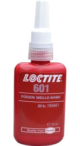 Loctite 601 Liquid Retaining Compound 50ml, trava rosca, resina acrílica, Henkel, عربون, Penahan, ரீடெய்னர்