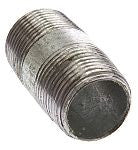 257-7990 Nipple, Conduit, Galvanized Aluminum, Male Threads, المجلفن, தூண்டியது