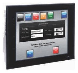NS10-TV00B-V2 Omron Automation, HMI Touch Screen 10.4" Color Interactive Display, 315 x 241 x 48.5mm, 0 to +50 deg, عرض, Paparan, απεικόνιση