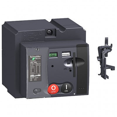 LV429438 Motor Mechanism module with SDE Adaptor, MT100/160, 110-130VDC, Schneider Electric, acionamento motorizado, آلية آلية, மோட்டார் பொறிமுறை