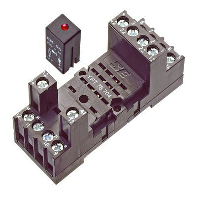 YPT78704 Schrack Base for Auxiliary Relay